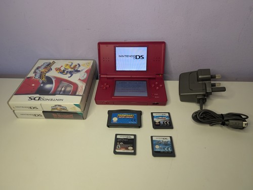 Nintendo lite red - ds, bundle